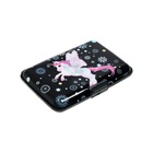 Визитница пластиковая, поверхность алюминиевая, 7 отделений внутри, МИКС - Фото 7