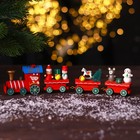 Сувенир «Новогодний поезд», 24,5 см - Фото 1