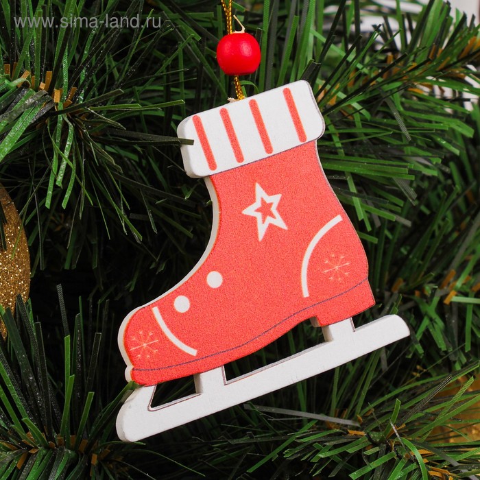 Подвеска новогодняя «Коньки» - Фото 1