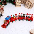 Сувенир «Новогодний поезд», 20 см - Фото 3