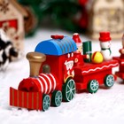 Сувенир «Новогодний поезд», 20 см - Фото 4