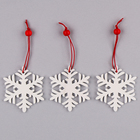 Подвеска «Снежинка», набор 3 шт. - Фото 2