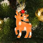 Подвеска новогодняя «Сказочный олень», цвета МИКС - Фото 2