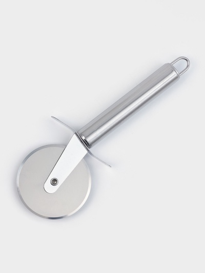 Нож для теста и пиццы Доляна «Металлик», 19.5 см, серебристый