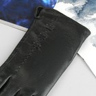 Перчатки женские "Джей", р-р 6,5, подклад, цвет черный - Фото 2