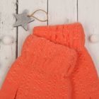 Перчатки молодёжные "Каприз", размер 20 (р-р произв. 20*1*9), цвет оранжевый 65580 - Фото 2
