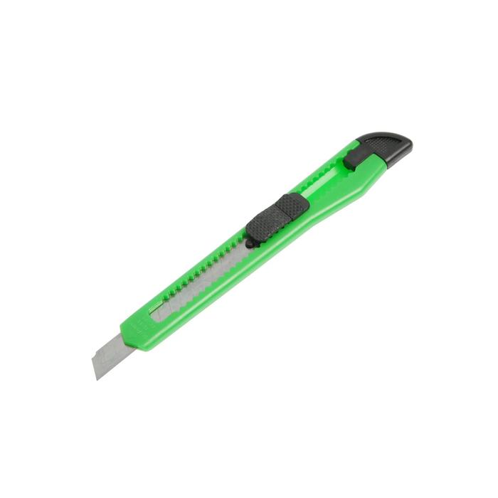 Нож универсальный ТУНДРА, пластиковый корпус, 9 мм - Фото 1