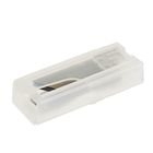 Лезвия для ножей ТУНДРА, трапециевидные, 19 мм, 5 контейнеров по 5 лезвий, 25 шт. - Фото 2