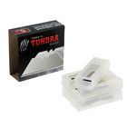 Лезвия для ножей ТУНДРА, трапециевидные, 19 мм, 5 контейнеров по 5 лезвий, 25 шт. - Фото 5