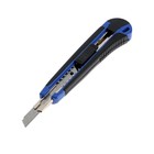 Нож универсальный ТУНДРА, металлическая направляющая, 2К корпус, 9 мм - Фото 6