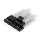 Лезвия для ножей ТУНДРА, сегментированные, 18 мм, 10 контейнеров по 10 лезвий, 100 шт. - Фото 3