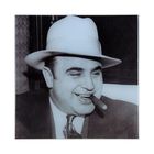 Картина на стекле "Аль Капоне" 30*30 - Фото 1
