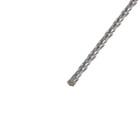 Бур по бетону ТУНДРА, двойная спираль, SDS-plus, 6×260 мм - Фото 4