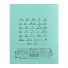 Тетрадь 24 листа в линейку «Зелёная обложка», серые листы, плотность 58-63 г/м² - Фото 3