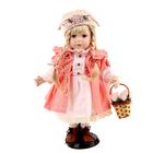 Кукла коллекционная "Лада с корзинкой роз" 30 см - Фото 1