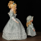 Кукла коллекционная "Мама с дочкой в голубом платье" 40 см 23 см - Фото 2