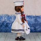 Кукла коллекционная "Наташа морячка" 40 см - Фото 2