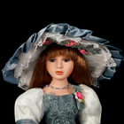 Кукла коллекционная "Валерия в платье с вышивкой" 46 см - Фото 5