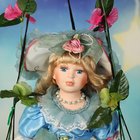 Кукла коллекционная "Стелла в голубом платье на качели" 38 см - Фото 5