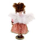 Кукла коллекционная "Ангелочек в красном платье" 30 см - Фото 4