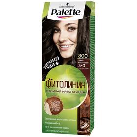 Крем-краска для волос Palette Фитолиния, тон 800, тёмно-каштановый