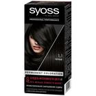 Крем-краска для волос Syoss Color, тон 1-1, чёрный - Фото 1