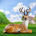 Садовая фигура из полистоуна «Олень лежит», 50×25×55 см - Фото 4