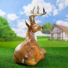 Садовая фигура из полистоуна «Олень лежит», 50×25×55 см - Фото 5