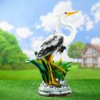 Садовая фигура "Цапля средняя" 30х25х52см - Фото 1