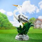 Садовая фигура "Цапля средняя" 30х25х52см - Фото 2