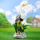 Садовая фигура "Цапля средняя" 30х25х52см - Фото 3