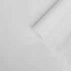 Бумага для упаковок и поделок, гофрированная, белая, однотонная, двусторонняя, рулон 1 шт., 0,5 х 2,5 м - Фото 2