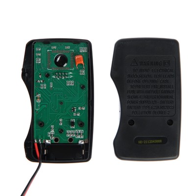 Мультиметр ТУНДРА mini, DT-83C, ACV/DCV, DCA, 200-2 МΩ, проверка батареек 9V