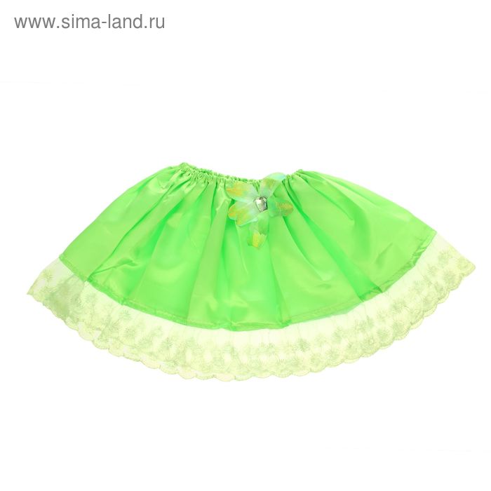 Карнавальная юбка "Малышка" с цветком 4-6 лет - Фото 1