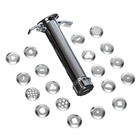 Экструдер металлический для пластики, прессовой, 19 насадок - Фото 3