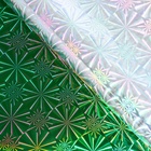Пленка голография, зелёный, 70×100 см, рисунок МИКС - Фото 4