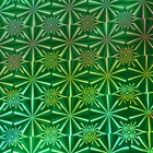 Пленка голография, зелёный, 70×100 см, рисунок МИКС - Фото 6