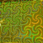 Пленка голография, золотой, 70 х100 см, рисунок МИКС - Фото 2