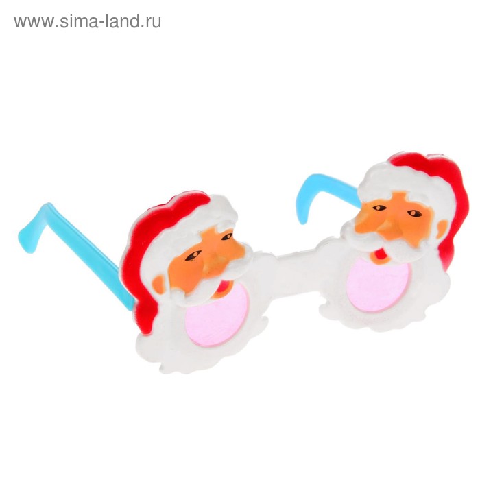 Карнавальные очки детские «Дед Мороз» - Фото 1