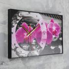 Часы-картина настенные, серия: Цветы, "Магия Орхидей", плавный ход, 57 х 35 см, микс - Фото 3
