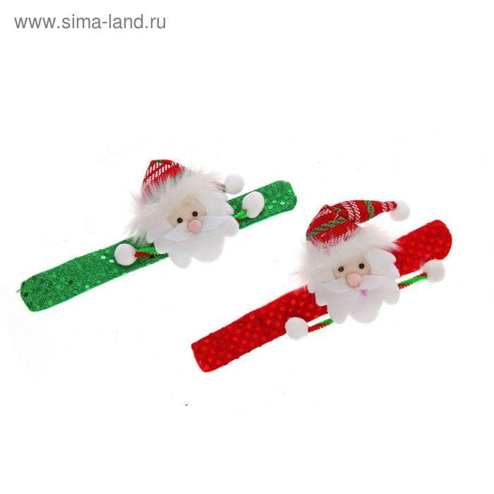 Браслет с подсветкой "Дед Мороз с ручками" - Фото 1
