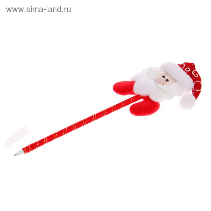 Ручка шариковая "Дед Мороз", цвета МИКС - Фото 1