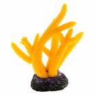 Коралл пластиковый желтый 14,5*4,7*15  см Decor 265 - Фото 1