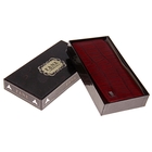 Кошелёк женский на клапане, 3 отдела, глянцевый, красный - Фото 4