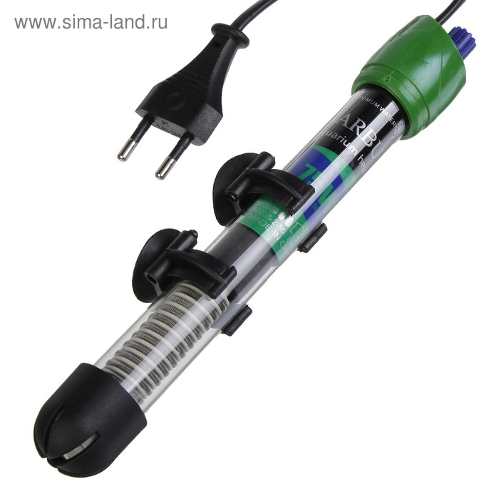 Обогреватель BARBUS HEATER 003 стеклянный (75W), для акв. 60-90 л