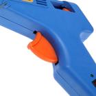 Клеевой пистолет ТУНДРА, 20 Вт, 220 В, выключатель, индикатор, длинное сопло, 7 мм - Фото 9