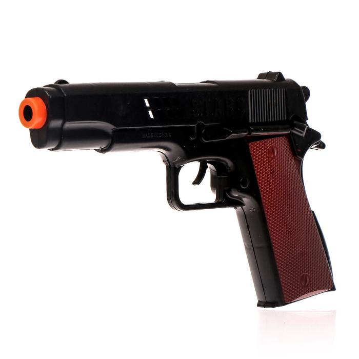 Пистолет-трещётка «Полиция», с кобурой - Фото 1