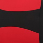 Авточехлы, универcальные, 6 предметов, чёрно-красные - Фото 3