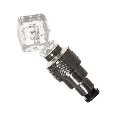 Колпачок на вентиль Cartage, светящийся, набор 2 шт., МИКС