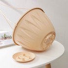 Кашпо для цветов подвесное «Алиция», 4.3 л, с поддоном, цвет белая глина - Фото 3